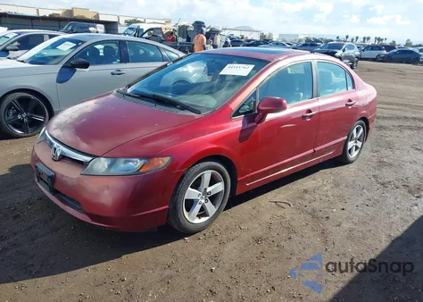 2007 Honda Civic Ex from USA, damaged, VIN 1HGFA16887L029041